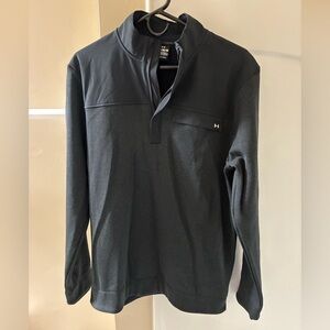 Under Armour Black Golf Pullover